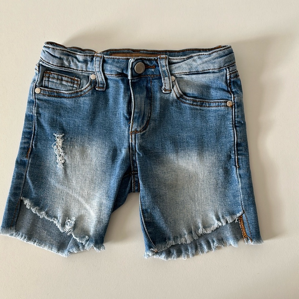 EUC Joe’s Jeans Girls Sz 4 Bermuda Jean Shorts